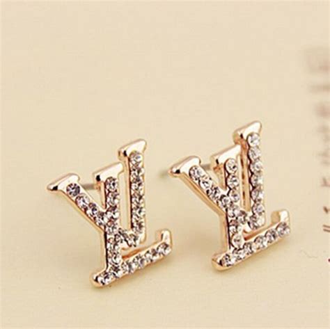 lv earrings studs|louis vuitton refurbished earrings.